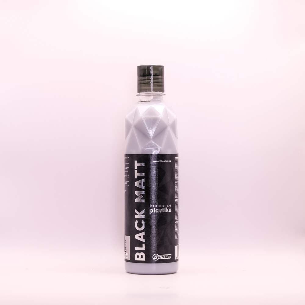 Titanium Black Matt – krema za plastiku 500ml