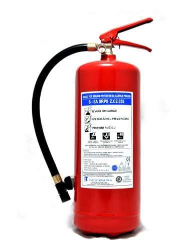 Aparat za gašenje požara S-6A 6kg