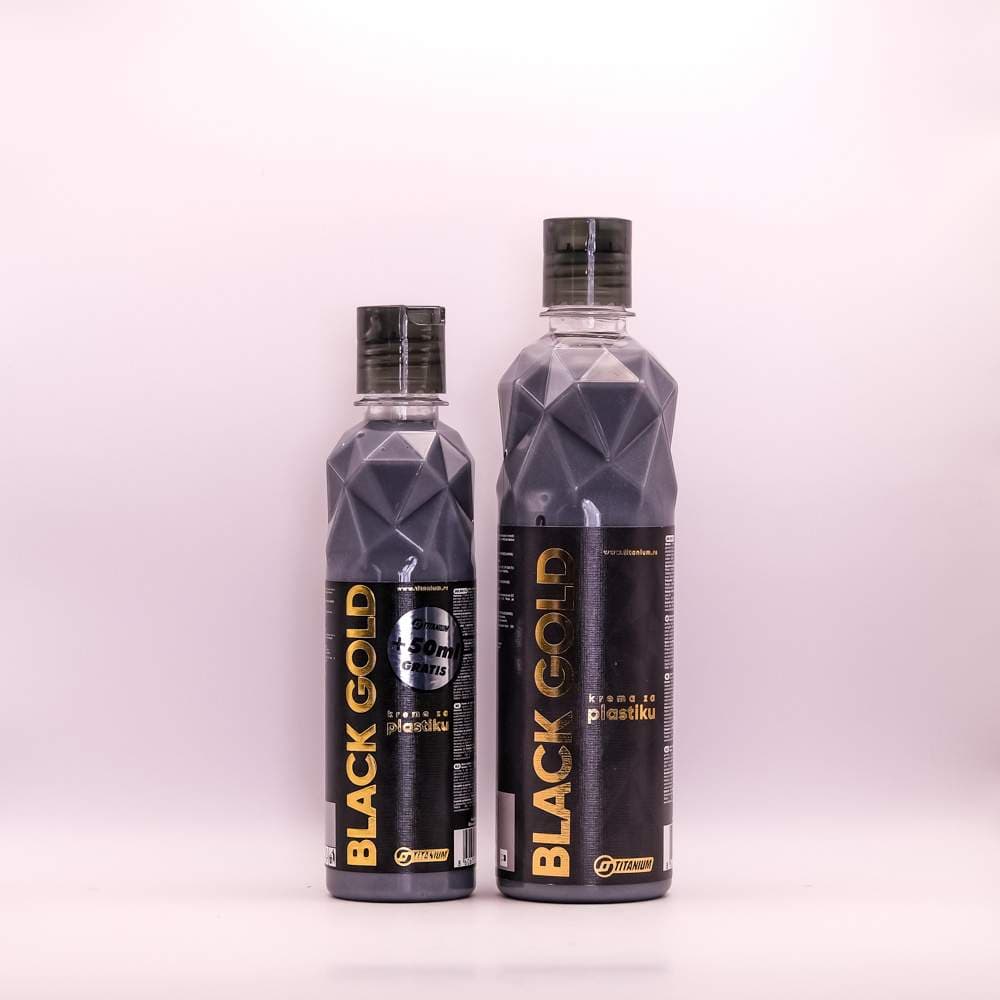 Titanium Black Gold – krema za plastiku 500ml